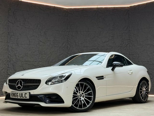 Mercedes-Benz SLC Convertible White #5