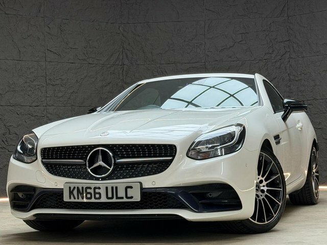 Mercedes-Benz SLC Convertible White #4
