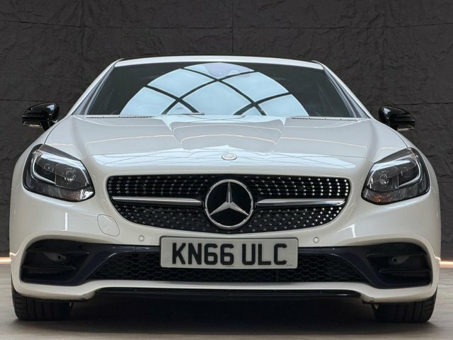 Mercedes-Benz SLC Convertible White #6