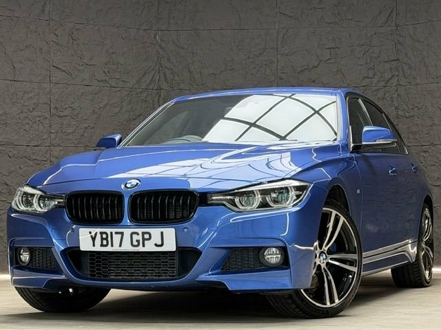 BMW 3 Series Saloon YB17GPJ Blue #4