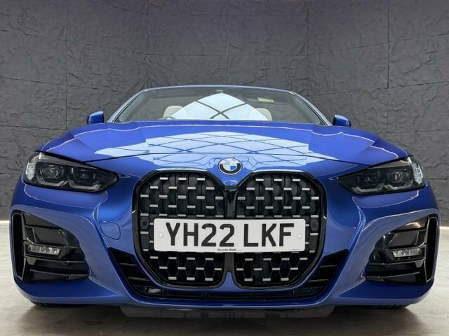 BMW 4 Series Convertible Blue #4