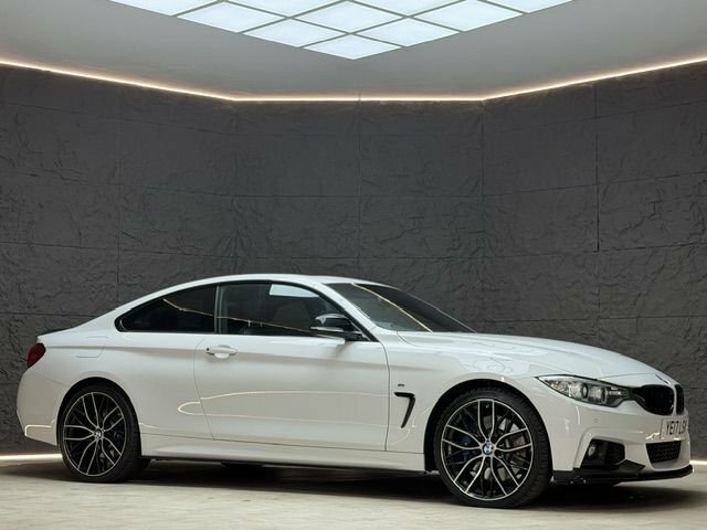 BMW 4 Series Coupe White #4