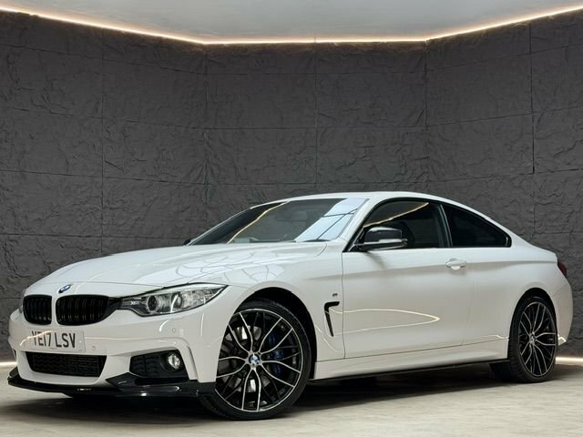 BMW 4 Series Coupe White #5