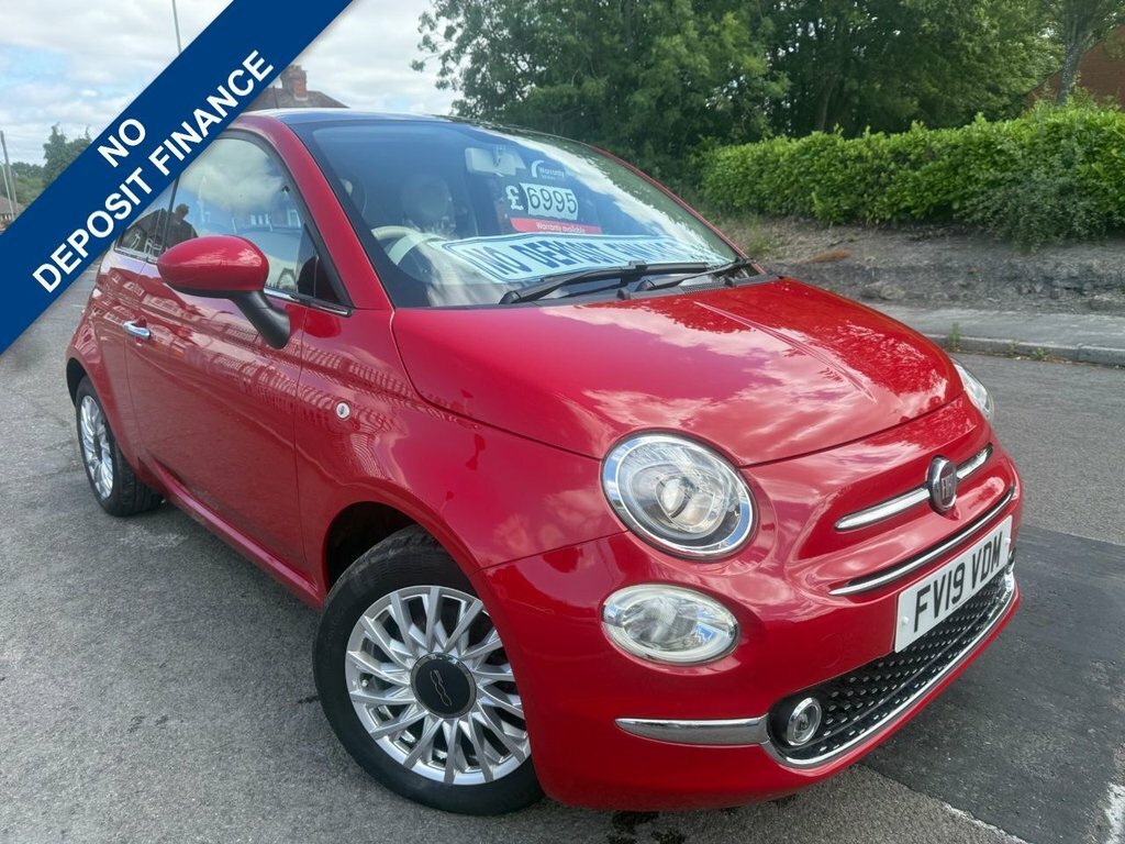 Fiat 500 1.2L Lounge Red