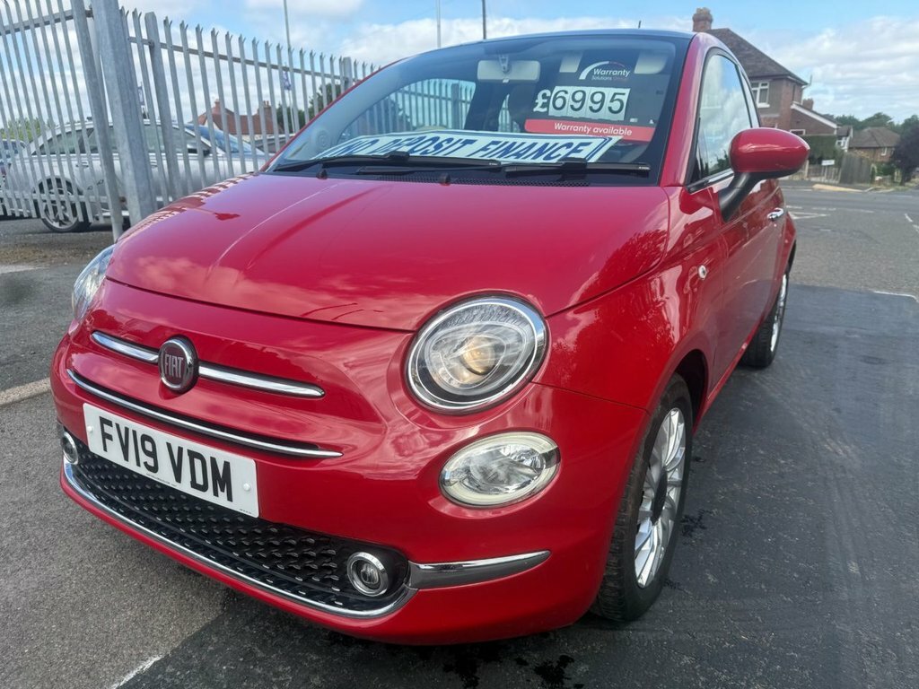 Fiat 500 1.2L Lounge Red #6