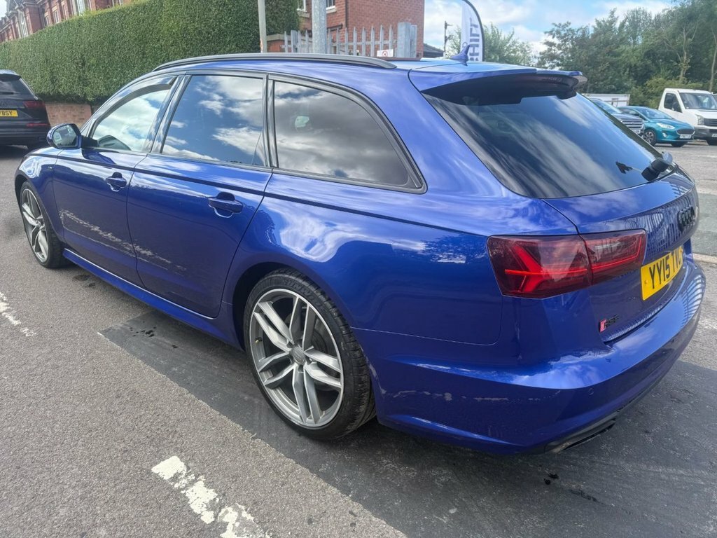 Audi A6 Avant 2L Black Edition Blue #4