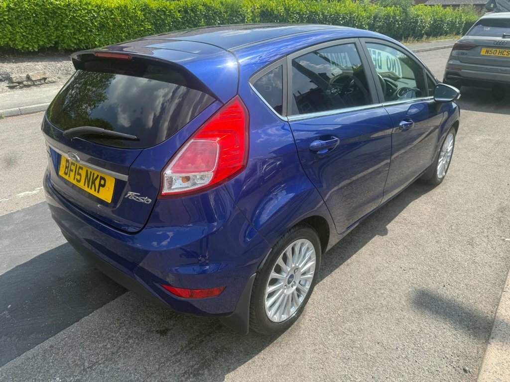 Ford Fiesta 1L Titanium Blue #3