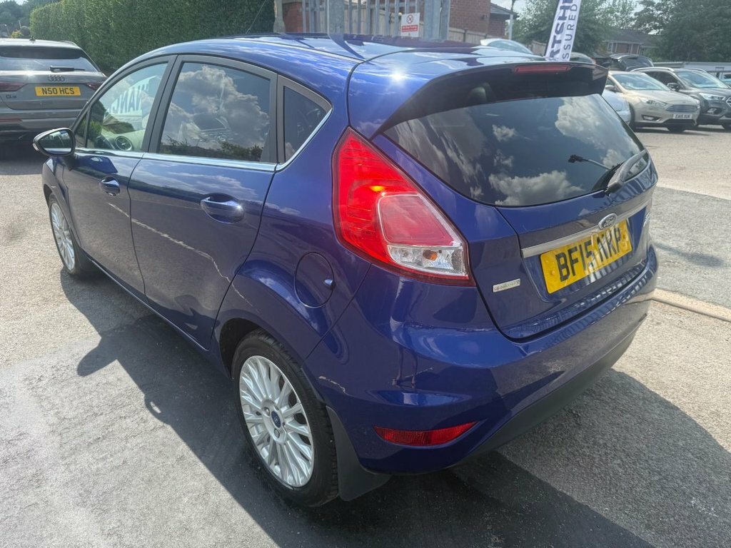Ford Fiesta 1L Titanium Blue #4