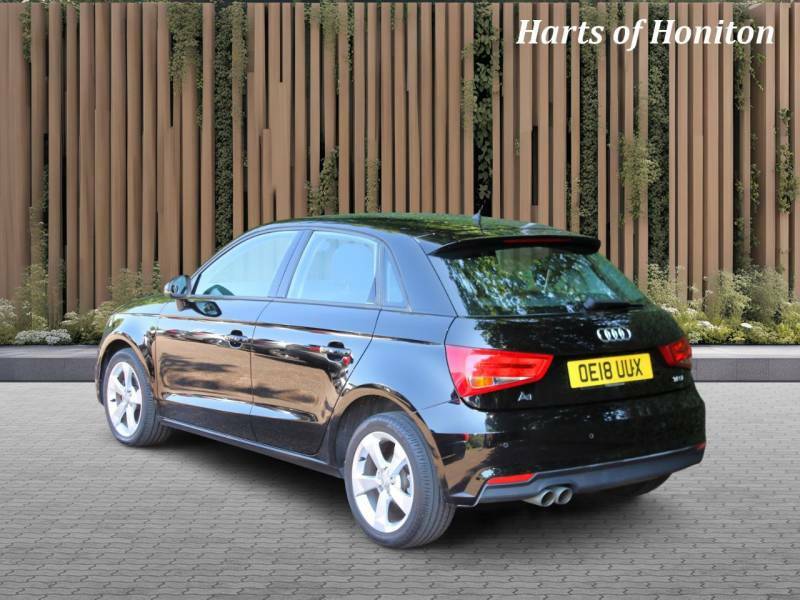 Audi A1 1.4 Sport Nav Tfsi S Tronic - 2018 18 OE18UUX Black #4