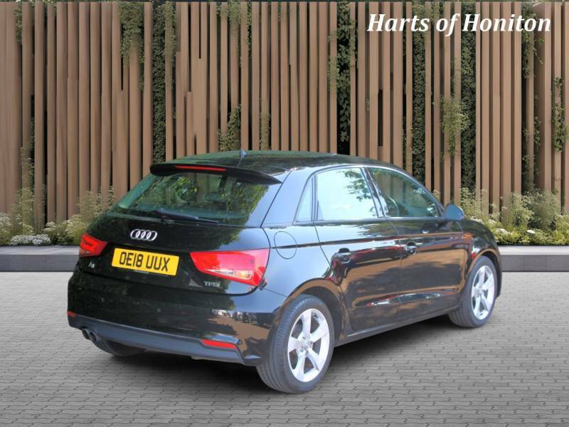 Audi A1 1.4 Sport Nav Tfsi S Tronic - 2018 18 OE18UUX Black #2
