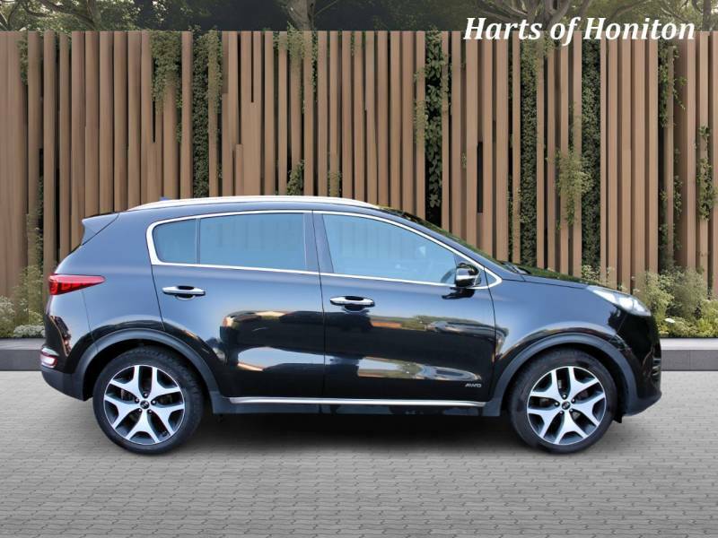 Kia Sportage 2.0 Gt-line Crdi 4X4 Turbo - 2016 16 Black #5