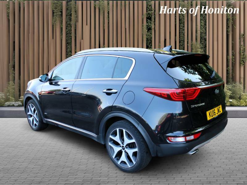 Kia Sportage 2.0 Gt-line Crdi 4X4 Turbo - 2016 16 Black #4