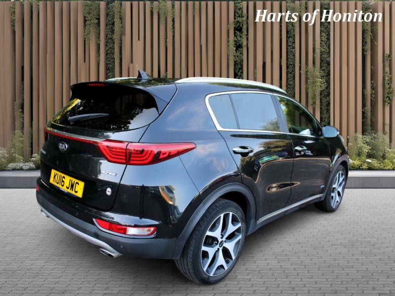 Kia Sportage 2.0 Gt-line Crdi 4X4 Turbo - 2016 16 Black #2