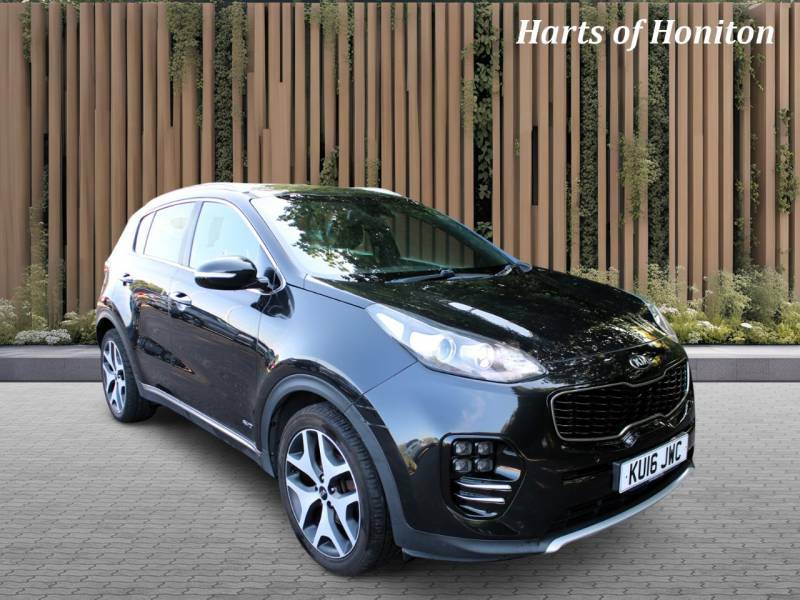 Kia Sportage 2.0 Gt-line Crdi 4X4 Turbo - 2016 16 Black #3