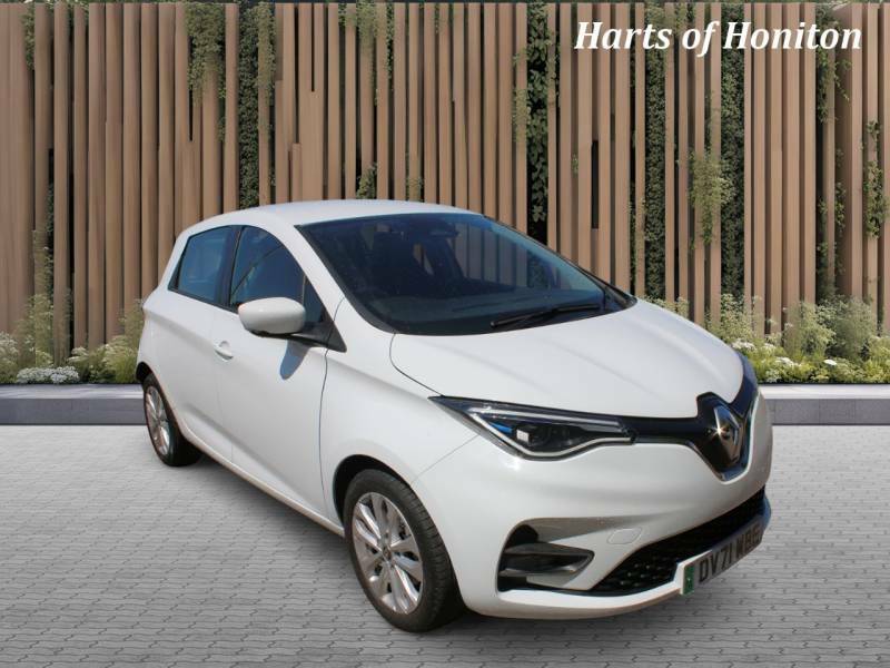Renault Zoe Iconic R110 80Kw 50Kwh Rapid Charge White #3