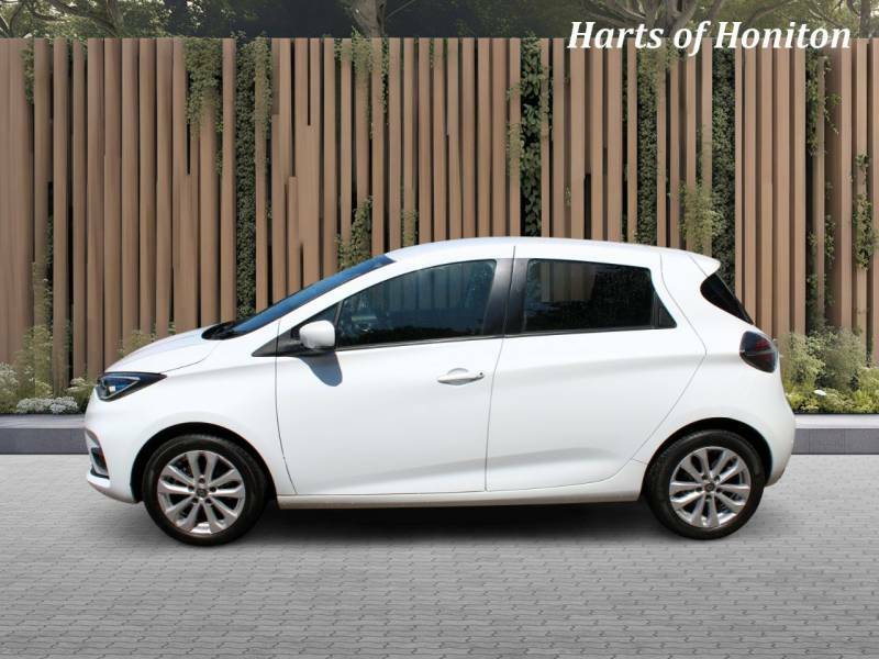 Renault Zoe Iconic R110 80Kw 50Kwh Rapid Charge White #6