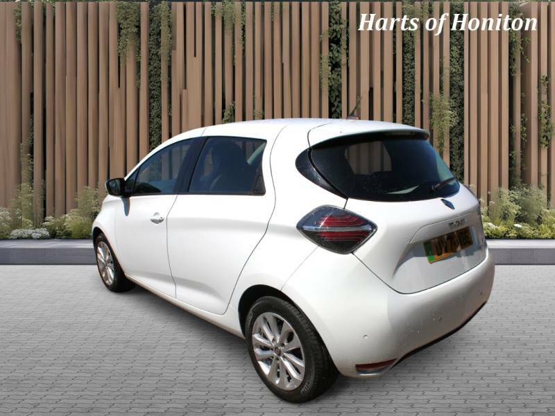 Renault Zoe Iconic R110 80Kw 50Kwh Rapid Charge White #4