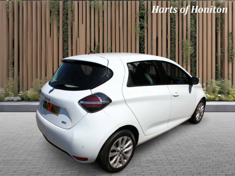 Renault Zoe Iconic R110 80Kw 50Kwh Rapid Charge White #2