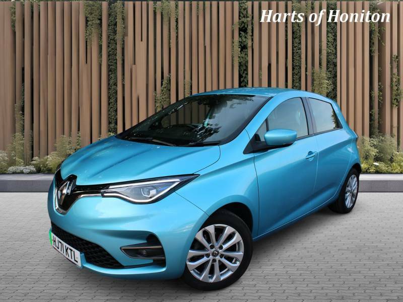 Renault Zoe Iconic R110 80Kw 50Kwh Rapid Charge A Blue