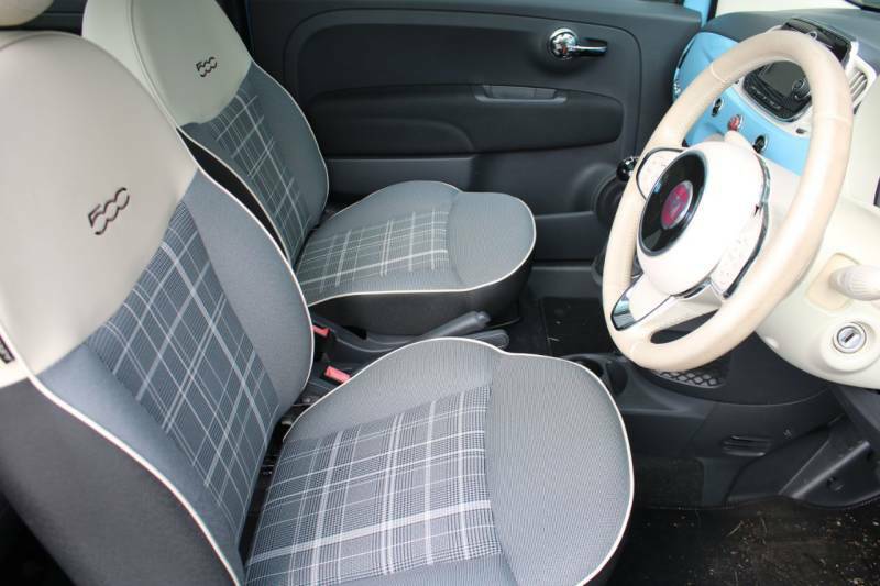 Fiat 500 1.2 Lounge Blue #6
