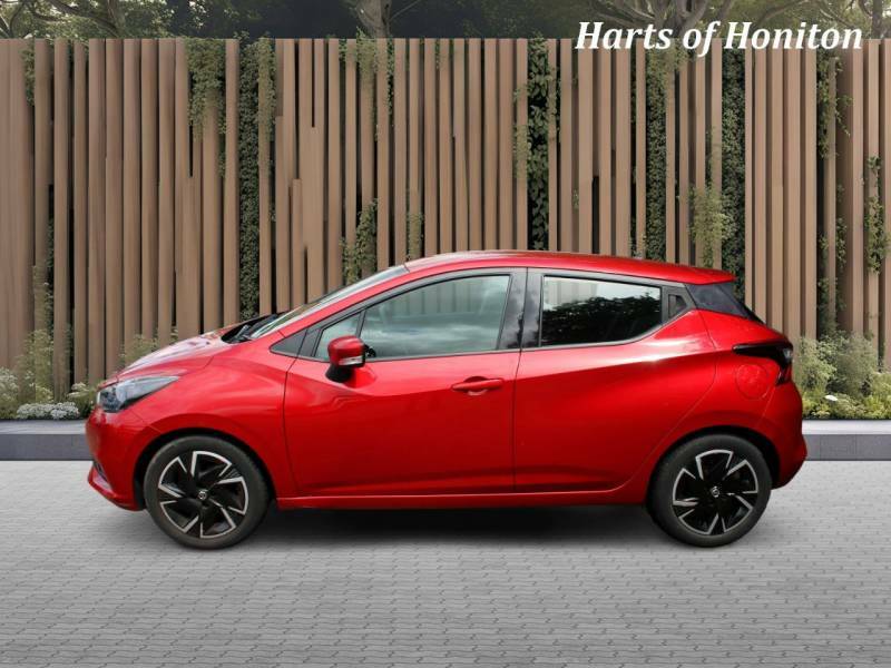 Nissan Micra 1.0 Acenta Ig-t 92 Turbo Cvt Red #6