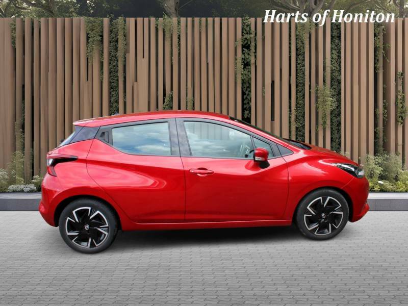 Nissan Micra 1.0 Acenta Ig-t 92 Turbo Cvt Red #5