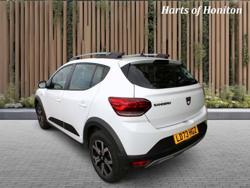 Dacia Sandero Stepway 1.0 Prestige Tce Turbo Cvt White #4