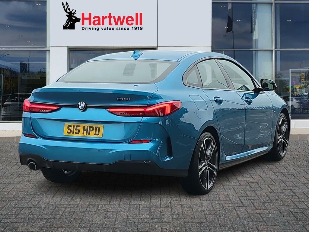 BMW 2 Series Gran Coupe 1.5 218I M Sport Saloon Euro 6 Blue #3