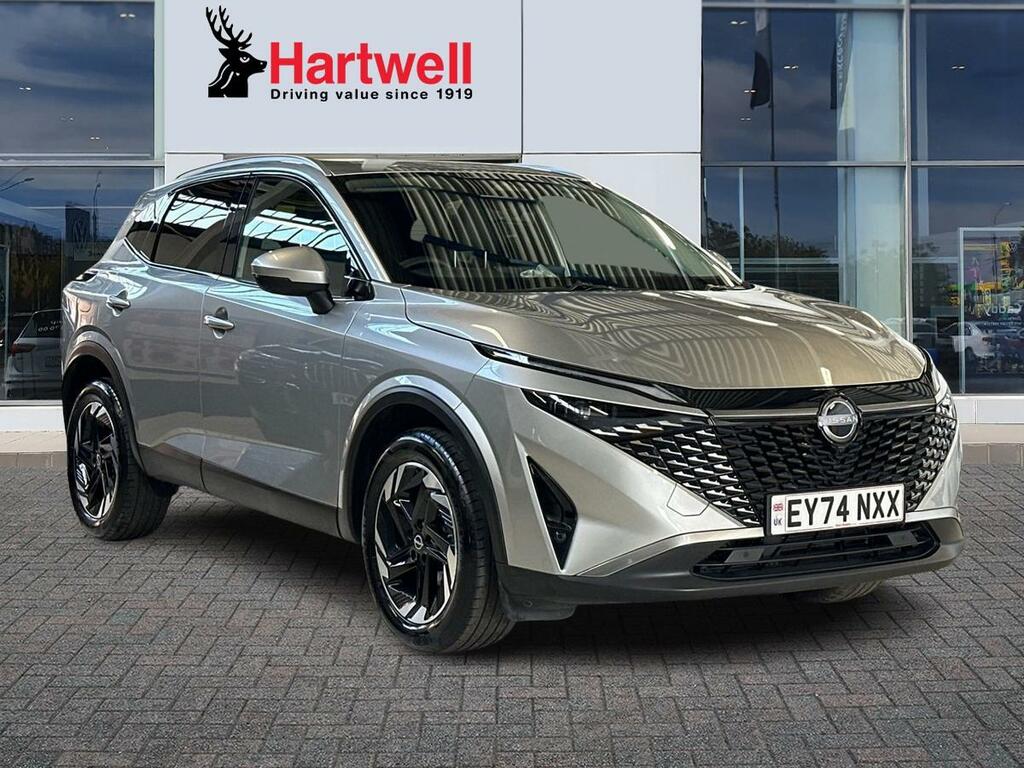 Nissan Qashqai 1.3 Dig-t Mhev N-connecta Suv Hybrid Ma EY74NXX Silver
