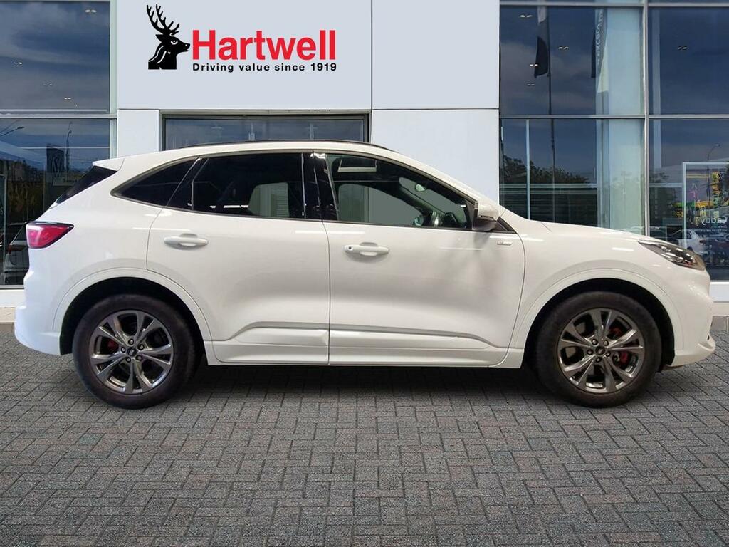 Ford Kuga 2.5 Ecoboost Duratec 14.4Kwh St-line Suv Petro White #2