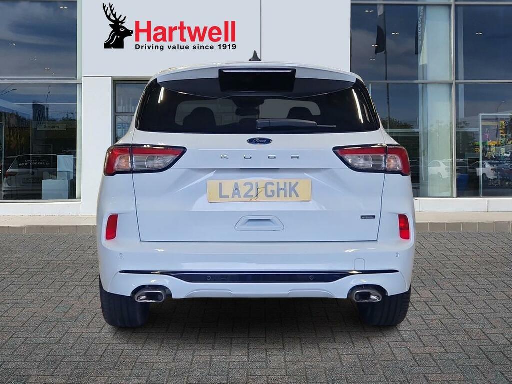 Ford Kuga 2.5 Ecoboost Duratec 14.4Kwh St-line Suv Petro White #4
