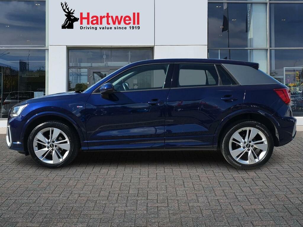 Audi Q2 1.5 Tfsi Cod 35 S Line Suv S Tronic Eur EF72NKZ Blue #6