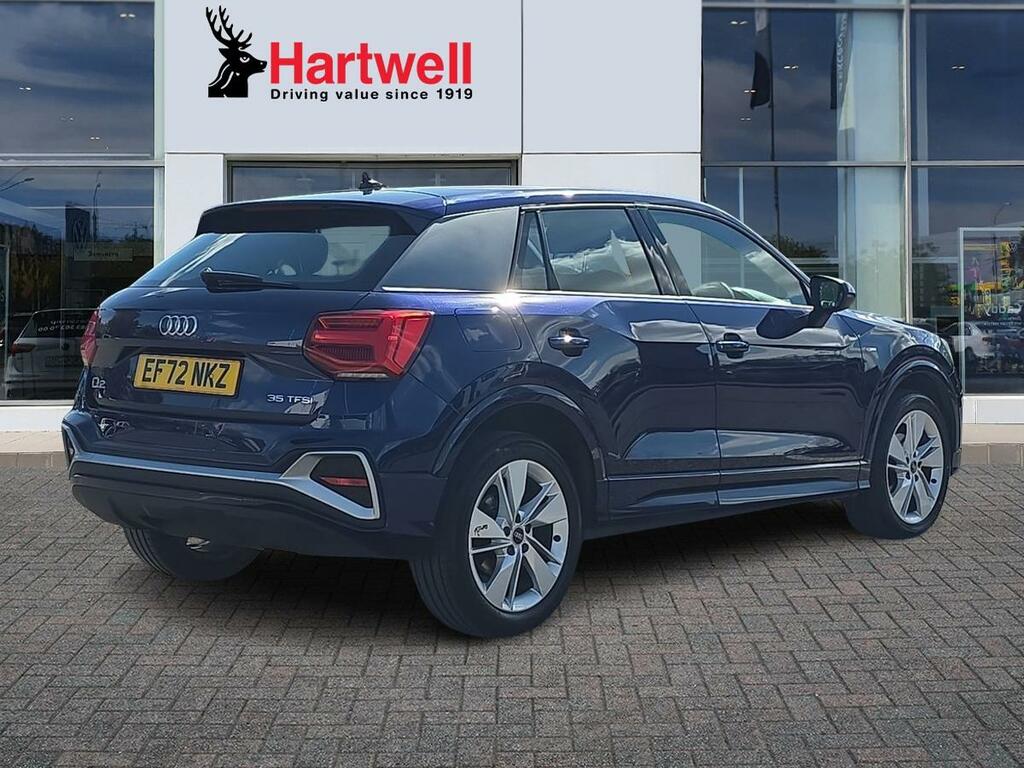 Audi Q2 1.5 Tfsi Cod 35 S Line Suv S Tronic Eur EF72NKZ Blue #3