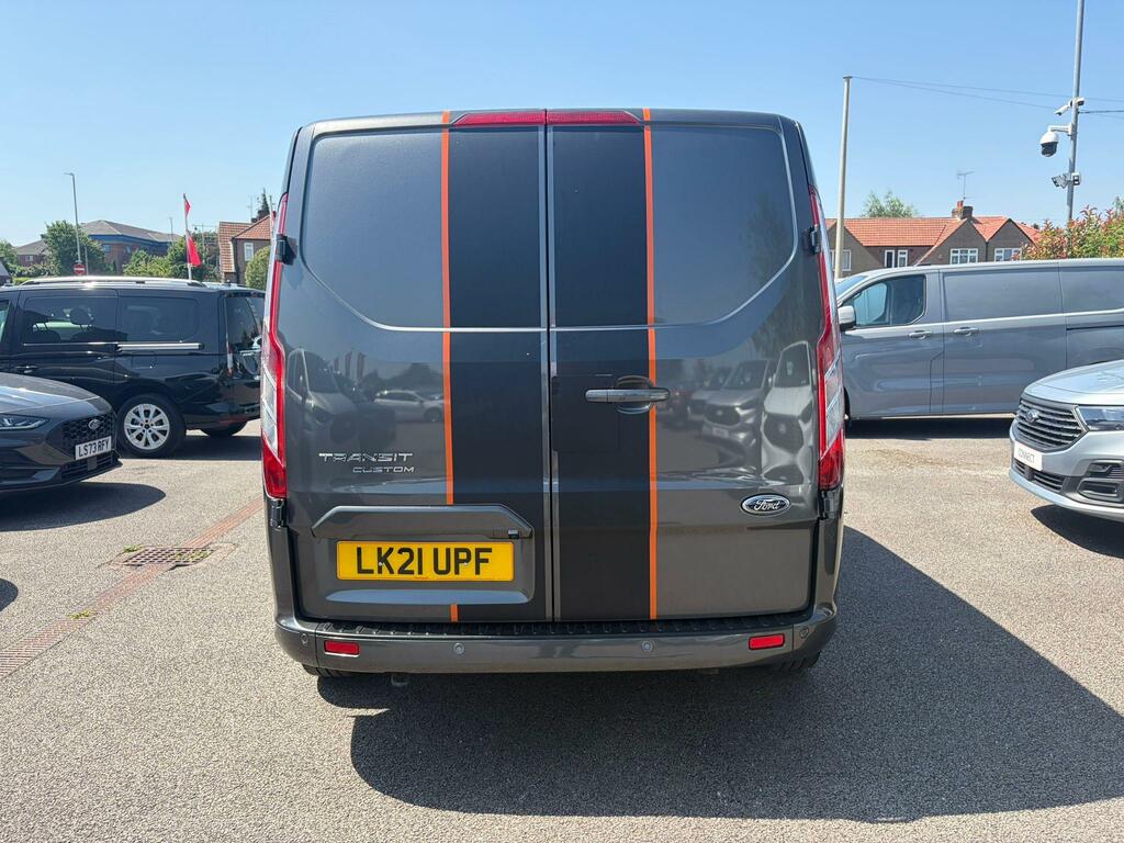 Ford Transit Custom 2.0 320 Ecoblue Sport Crew Van Double Cab Dies LK21UPF Grey #6
