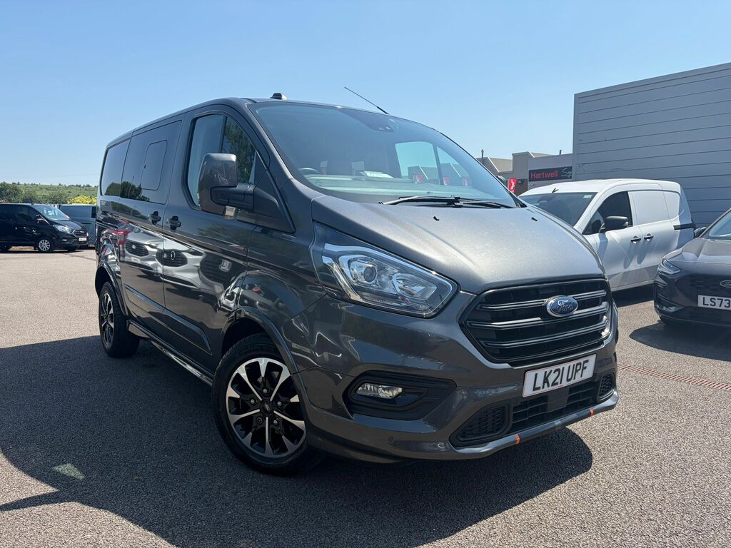 Ford Transit Custom 2.0 320 Ecoblue Sport Crew Van Double Cab Dies Grey
