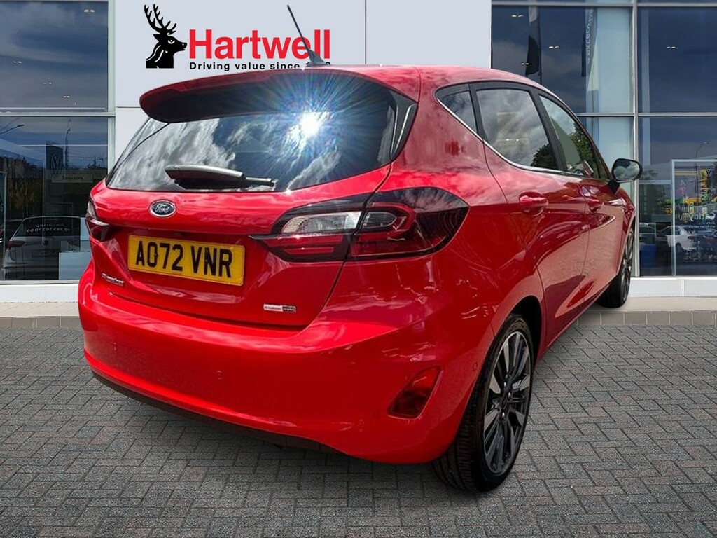 Ford Fiesta 1.0T Ecoboost Mhev Titanium X Hatchback Red #3