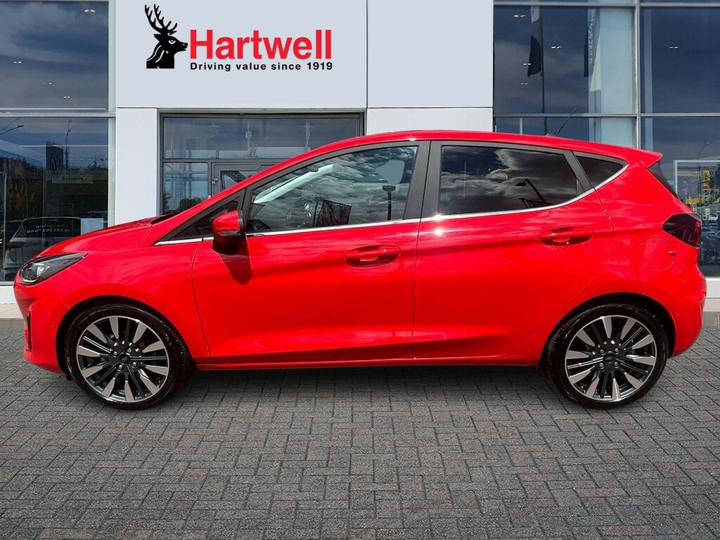 Ford Fiesta 1.0T Ecoboost Mhev Titanium X Hatchback Red #6
