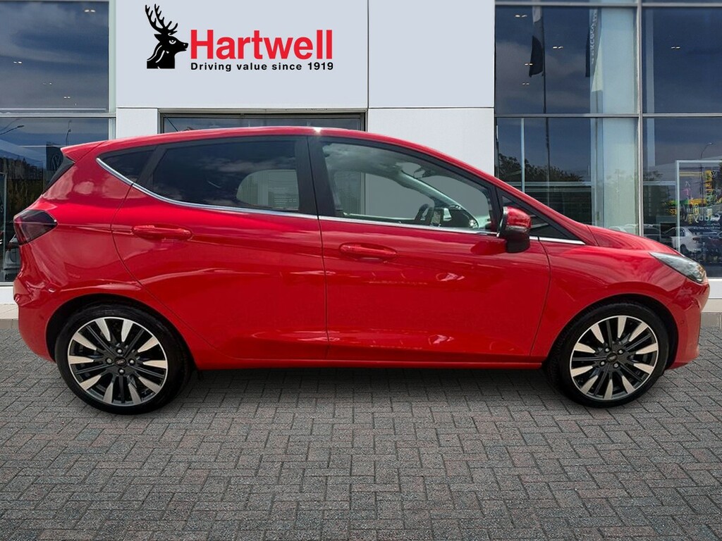 Ford Fiesta 1.0T Ecoboost Mhev Titanium X Hatchback Red #2