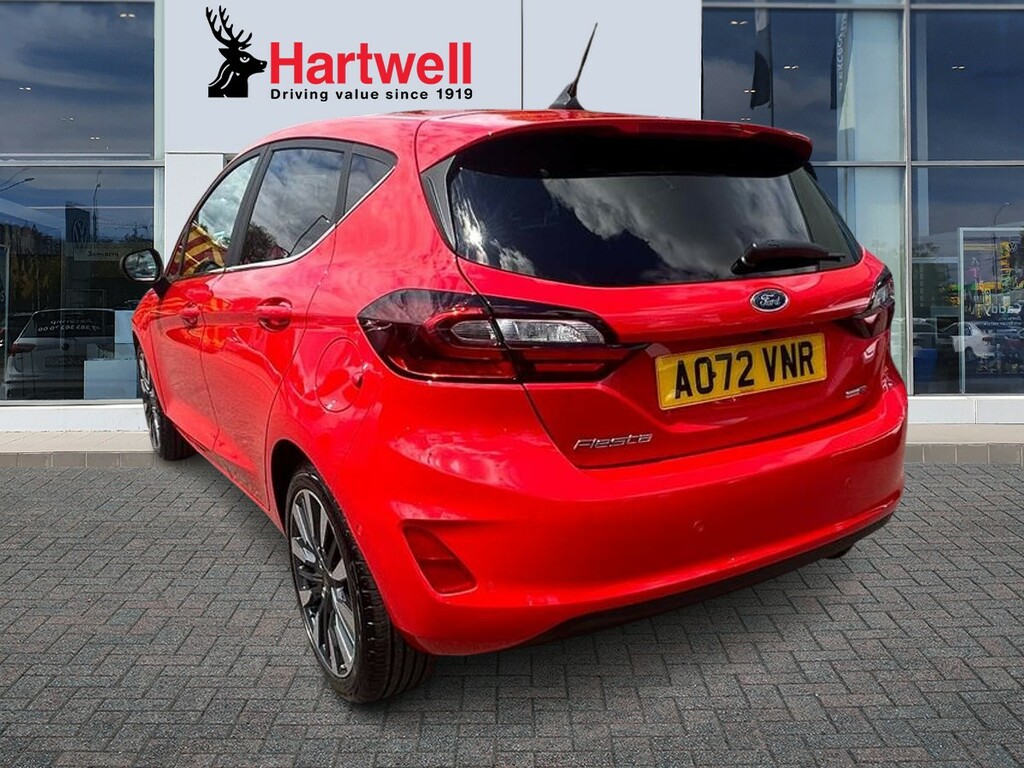 Ford Fiesta 1.0T Ecoboost Mhev Titanium X Hatchback Red #5