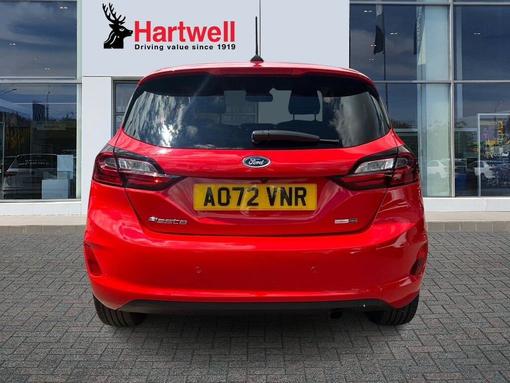 Ford Fiesta 1.0T Ecoboost Mhev Titanium X Hatchback Red #4