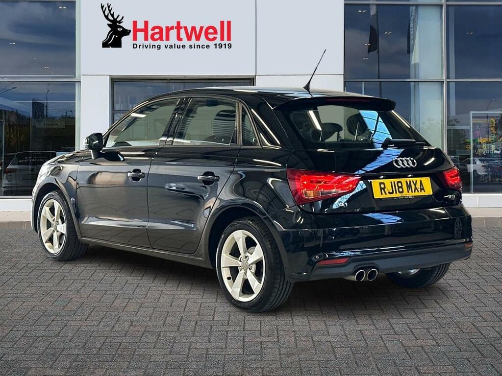 Audi A1 1.4 Tfsi Sport Sportback Euro 6 RJ18MXA Black #5