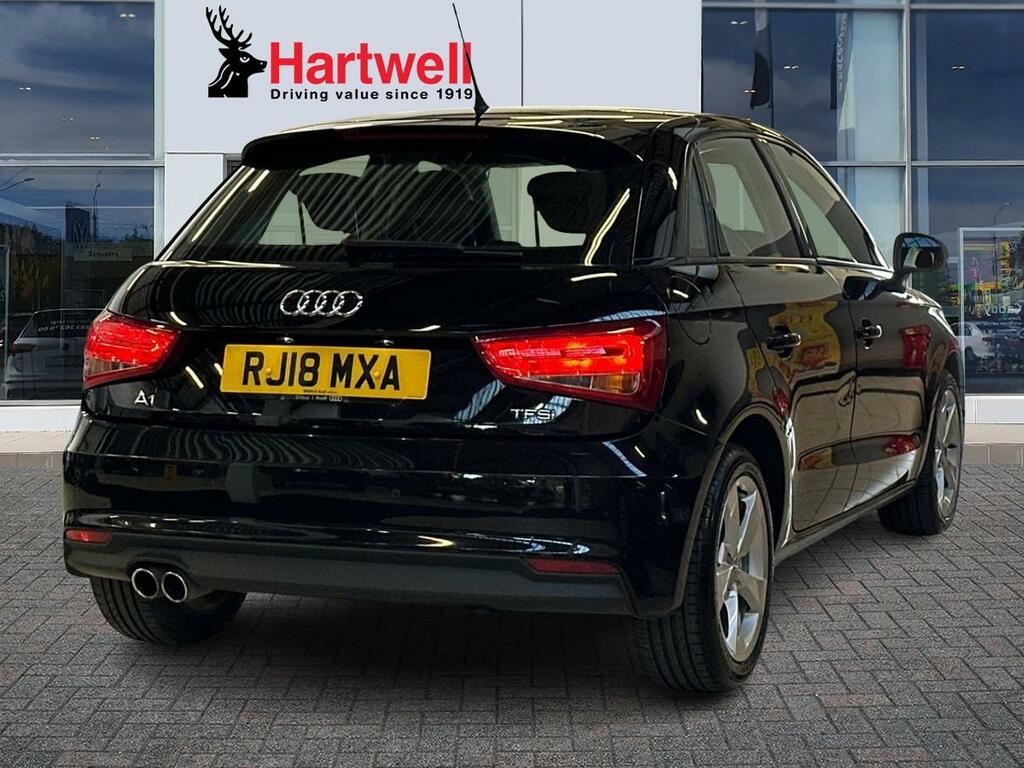 Audi A1 1.4 Tfsi Sport Sportback Euro 6 RJ18MXA Black #3