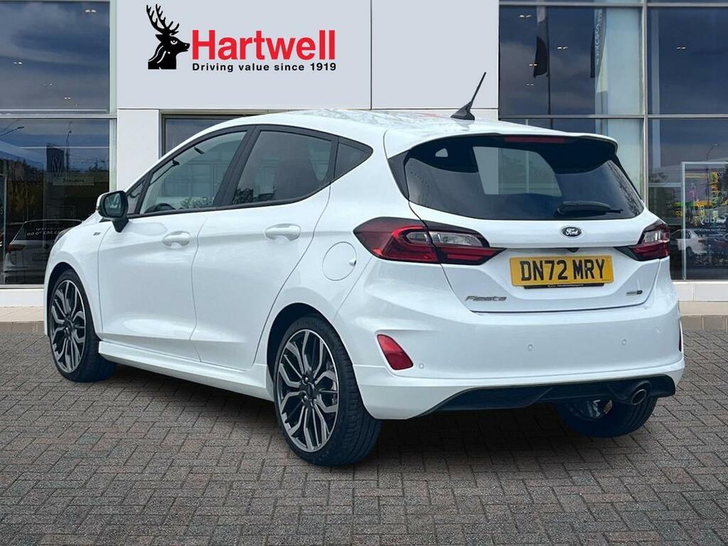 Ford Fiesta 1.0T Ecoboost Mhev St-line X Edition Hatchback White #5