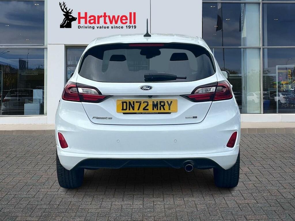 Ford Fiesta 1.0T Ecoboost Mhev St-line X Edition Hatchback White #4