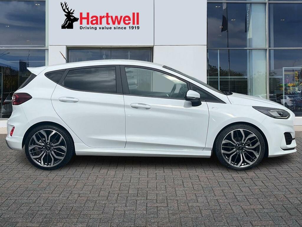 Ford Fiesta 1.0T Ecoboost Mhev St-line X Edition Hatchback White #2