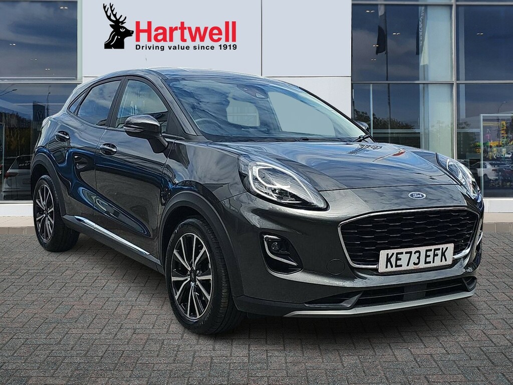 Ford Puma 1.0T Ecoboost Mhev Titanium Suv Hybrid Grey