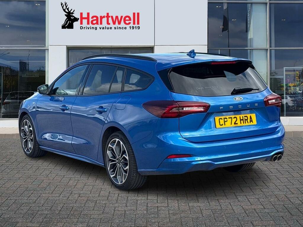 Ford Focus 1.5 Ecoblue St-line Vignale Estate CP72HRA Blue #5