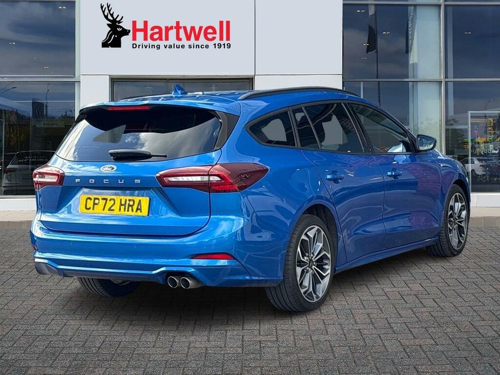 Ford Focus 1.5 Ecoblue St-line Vignale Estate CP72HRA Blue #3