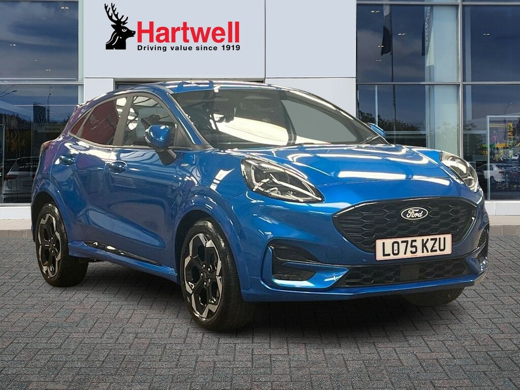Ford Puma 1.0T Ecoboost Mhev St-line X Suv Hybrid Blue