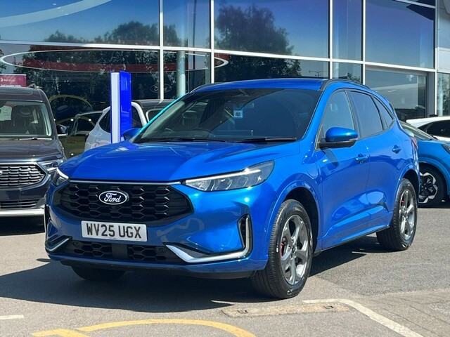 Ford Kuga 2.5 Duratec 14.4Kwh St-line Suv Plug-in WV25UGX Blue #4